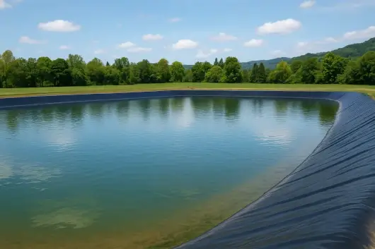 Geomembrana en piscinas y lagunas